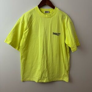 Balenciaga Yellow T-Shirt